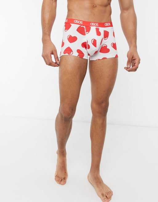 Calzoncillos de Navidad con estampado en la parte trasera de ASOS DESIGN