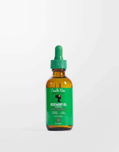 Camille Rose Rosemary Oil styrkende dråber til hår og hovedbund 1,9 oz - view 1