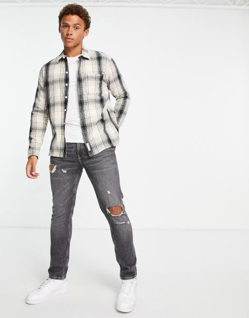 Camisas de cuadros hot sale para mujer hollister