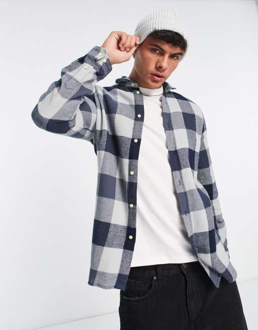 Camisa a cuadros azules Bethel Club de Scalpers