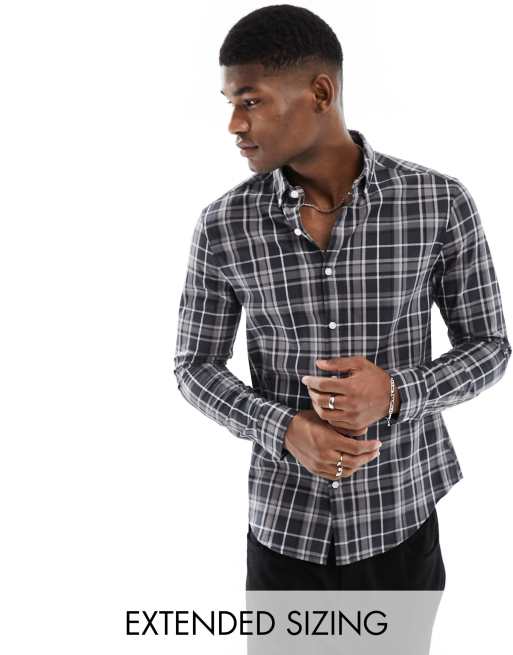 Camisa cuadros escoceses sale