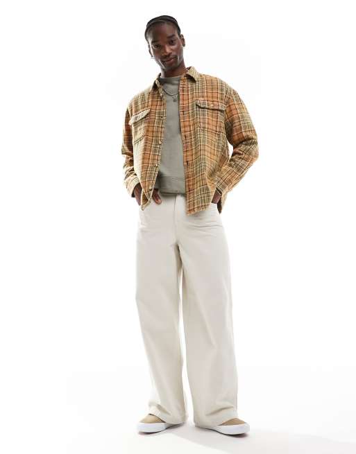 Camisa a cuadros multicolores Vacay de Deus Ex Machina 