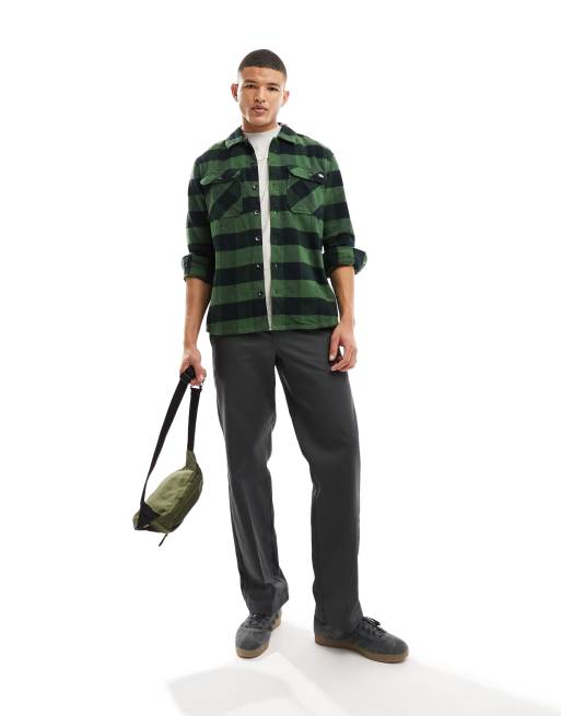 Camisa a cuadros verde pino New Sacramento de Dickies