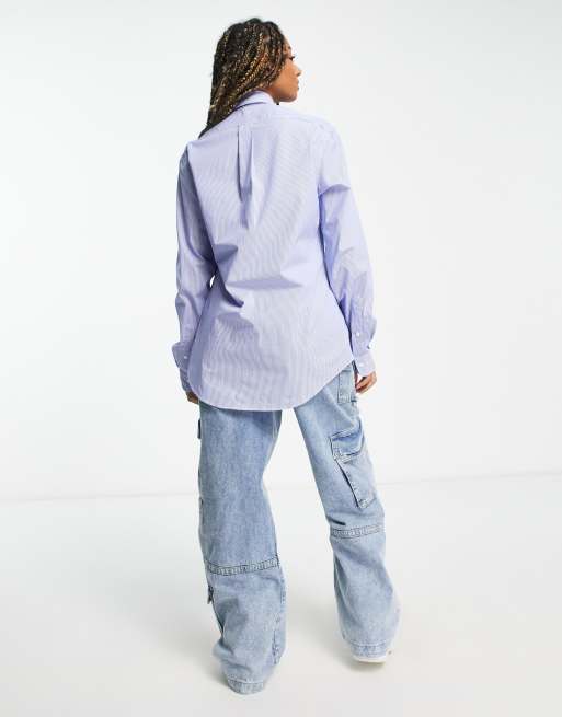 Camisa a rayas azules y blancas de Polo Ralph Lauren, 4 de 4