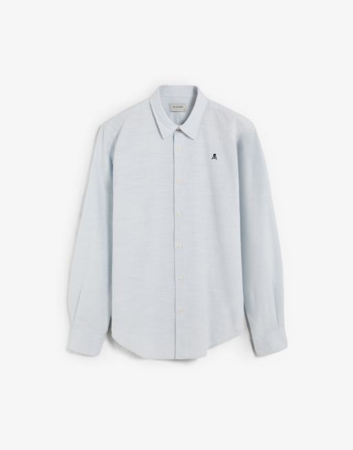 Camisa a rayas blancas Abbot de Scalpers