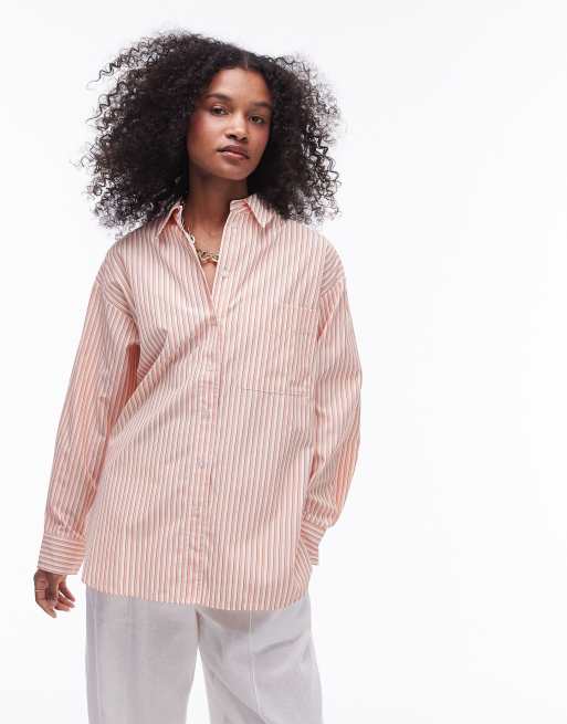 Camisa rayas rojas deals
