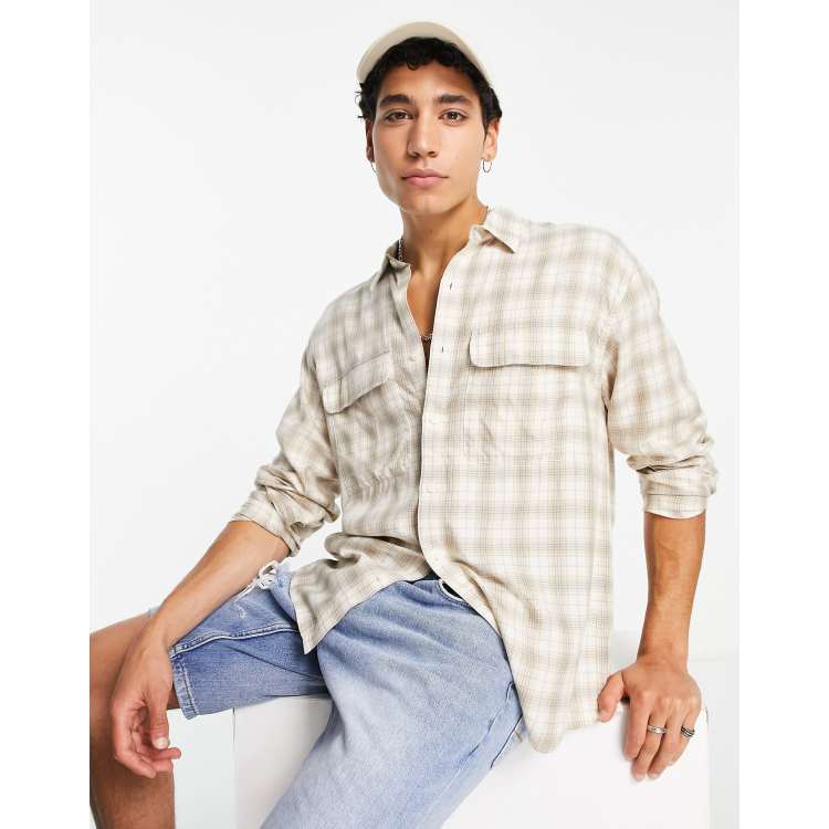 Camisa cuadros online abercrombie