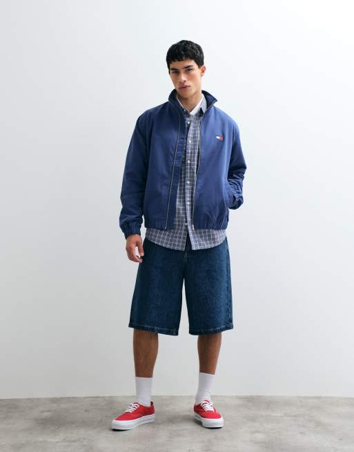 Camisa azul a cuadros extragrande de ASOS DESIGN, 2 de 9
