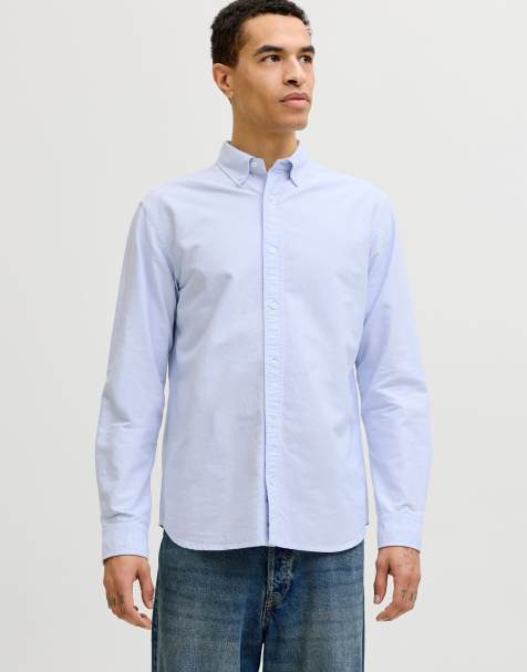 Camisa azul cambray de Jack & Jones - view 1