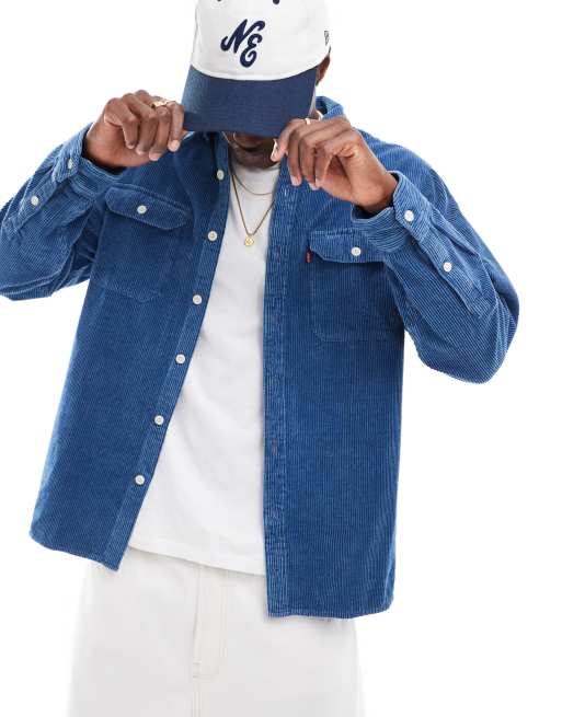 Camisa azul claro de estilo worker de pana Jackson de Levi's