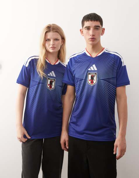 Camisa azul con diseño de la primera equipación de Japón para la Copa Mundial 2026 de adidas Football - view 1