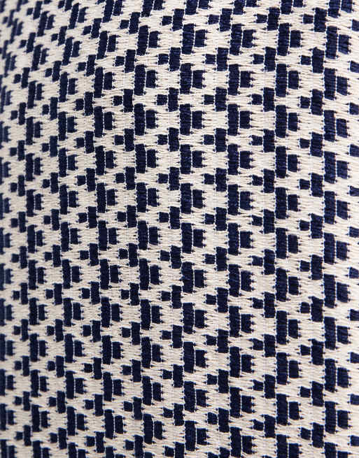 Camisa azul marino a rayas texturizadas de Jack & Jones, 3 de 5