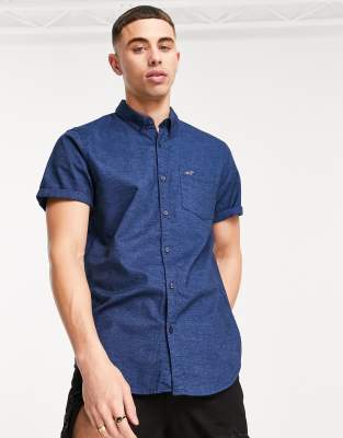 Camisa hollister azul Clearance