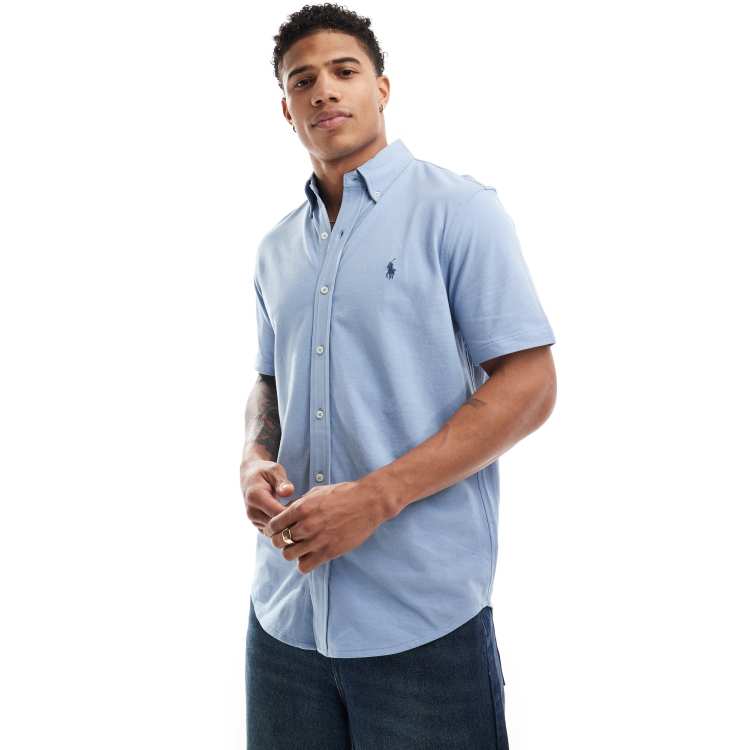 Camisa manga corta polo ralph lauren sales