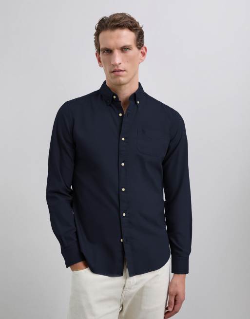 Camisa azul oscuro New Forest BD de Scalpers
