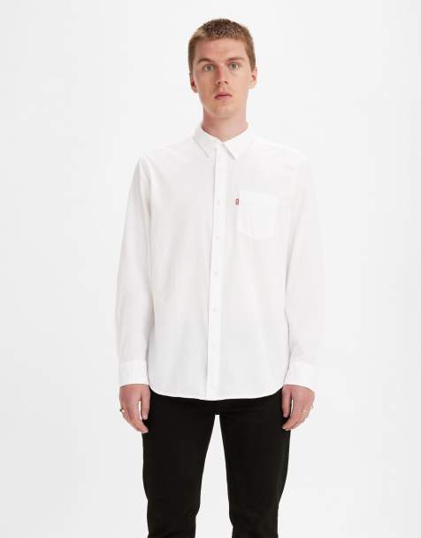 Camisa beis de corte estándar con bolsillo Sunset de Levi's - view 1