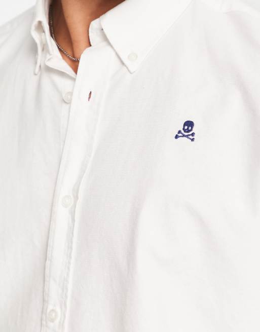 Camisa blanca best sale scalpers hombre