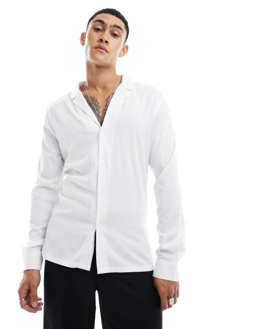 Asos camisa blanca sale