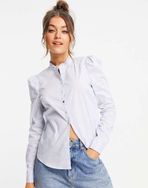 Camisa store blanca morgan