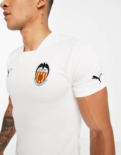 Camisa blanca con estampado de equipación del Valencia de Fútbol | ASOS