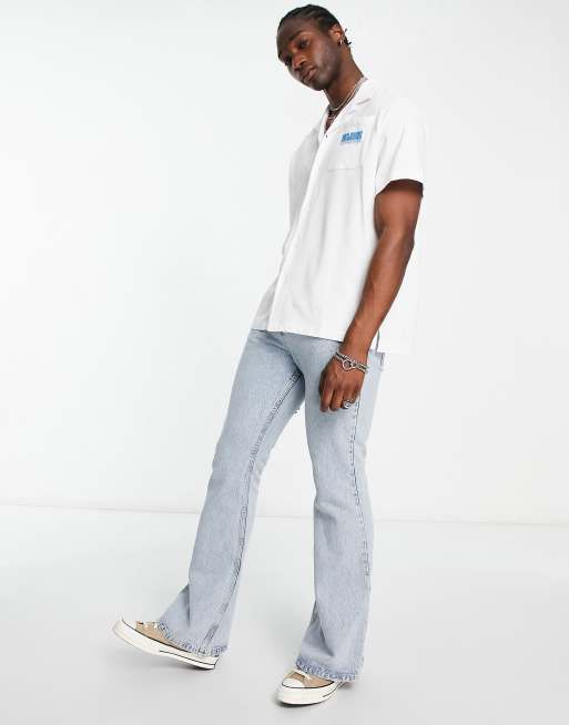 Camisa blanca vintage sales