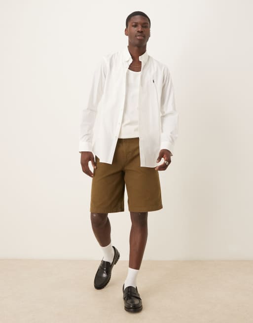 Camisa blanca de corte custom de popelina de Polo Ralph Lauren, 2 de 4
