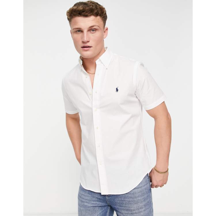 Camiseta ralph lauren discount blanca