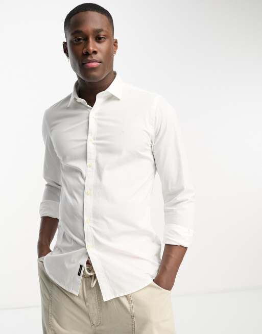 Camisa store blanca slim