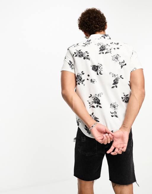 Hollister camisa estampado mujeres sales