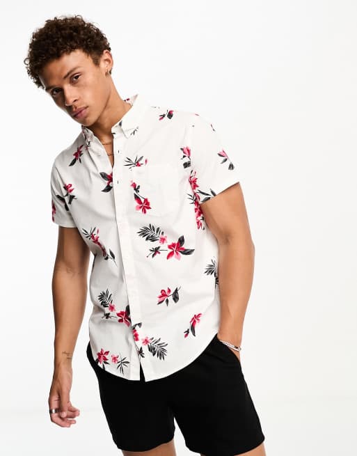 Hollister camisa estampado mujeres clearance