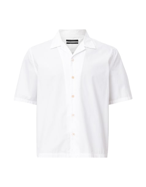 Camisa blanca de manga corta Nyon de AllSaints - view 1