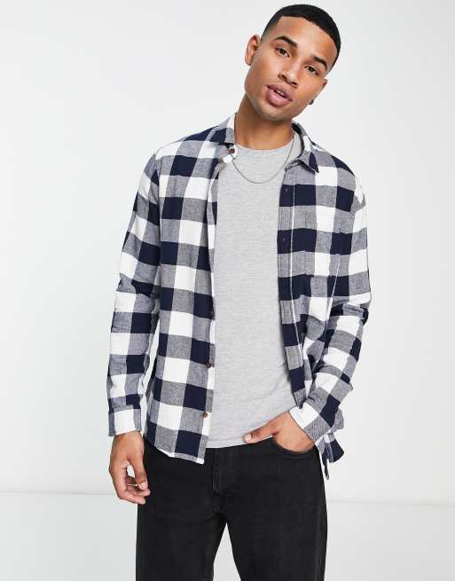 Camisa cuadros 2025 jack and jones