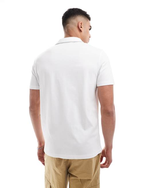 Camisa blanca de punto de ASOS DESIGN, 3 de 4