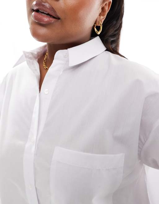 Asos camisa blanca deals