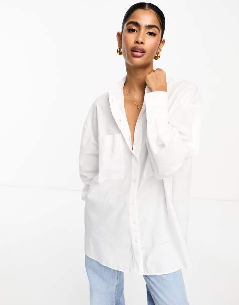 Camisa blanca cheap mujer asos