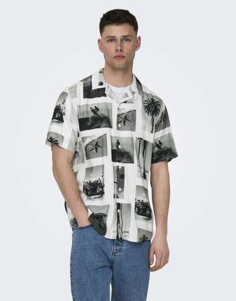 Camisa blanco luminoso de ONLY & SONS - view 1
