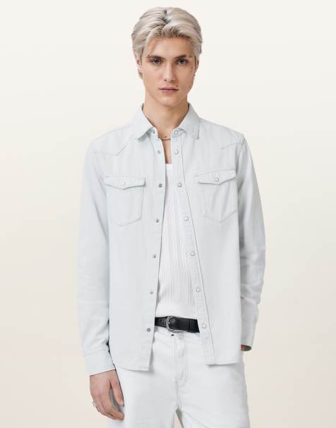 Camisa blanco playa Macgowan de AllSaints - view 1