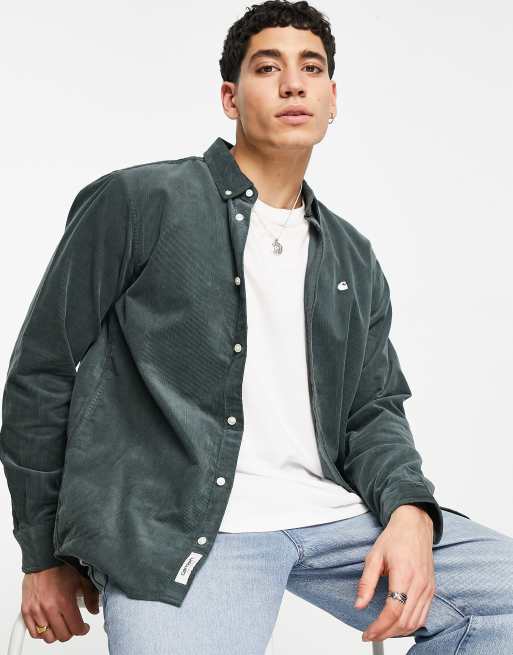 Camisa caqui de pana Maddison de Carhartt WIP