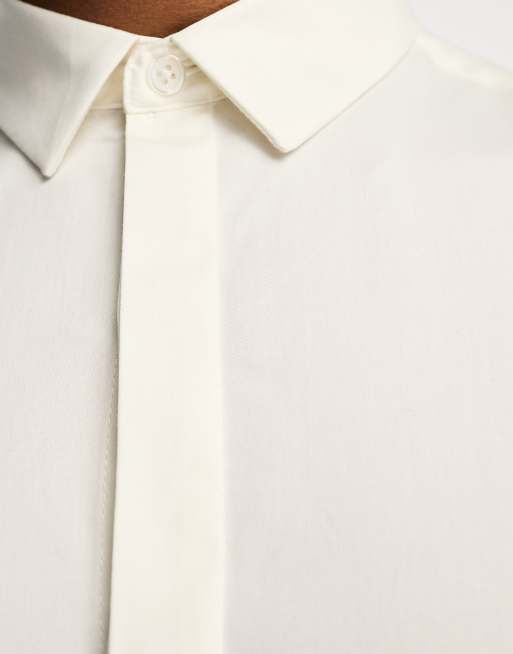 Camisa color champagne para hombre deals