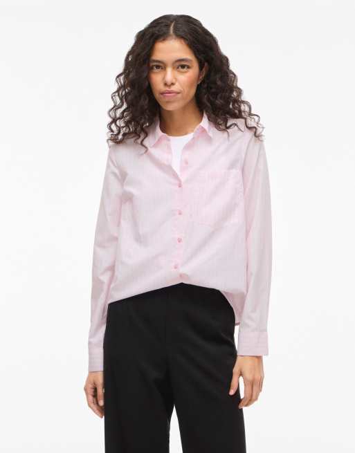 Camisa color flor de cerezo 1 de VILA