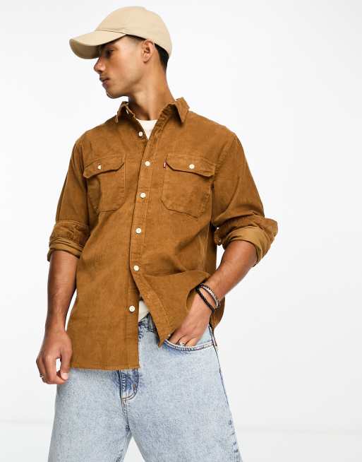 Camisa color jengibre oscuro de estilo worker Jackson de Levi's