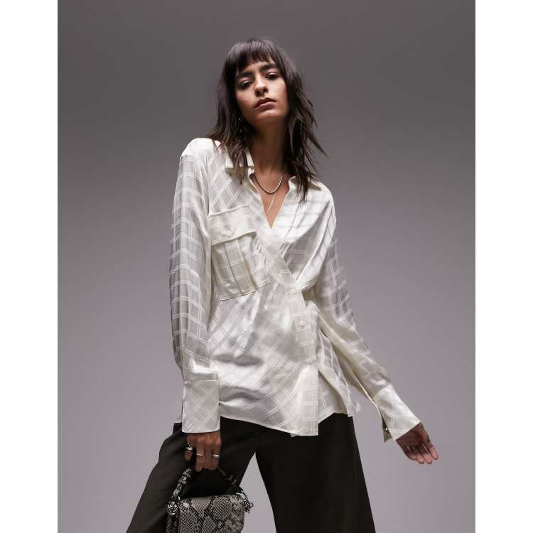 Camisa color marfil 2025