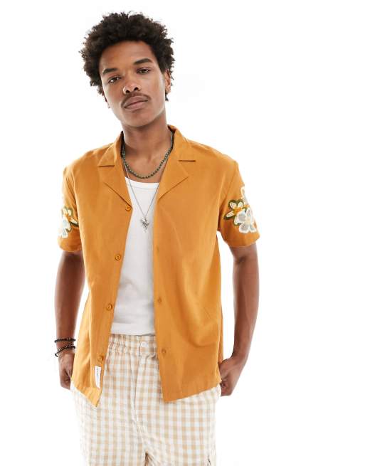 Camisa color terracota 2025