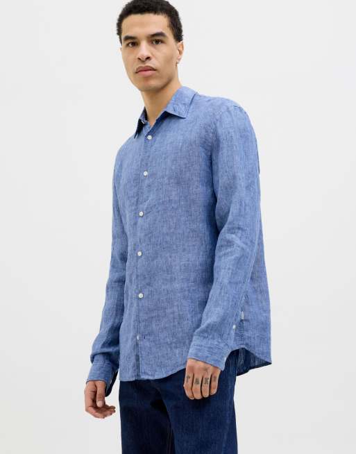 Camisa color tinta de Jack & Jones
