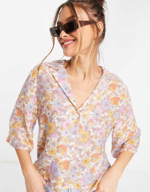 Camisa discount floral mango