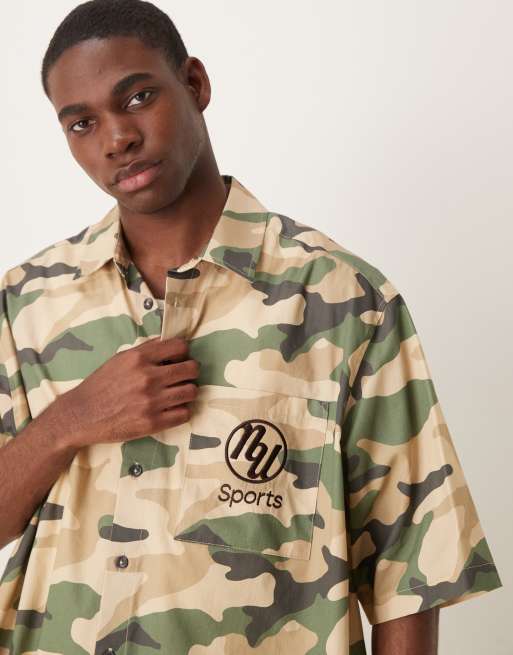 Camuflaje Camisa Corte Militar Hombre Compre Hombres Camisa Manga