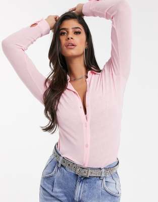 camisa blanca mujer asos