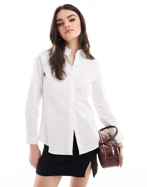 Camisa extragrande blanca de JDY