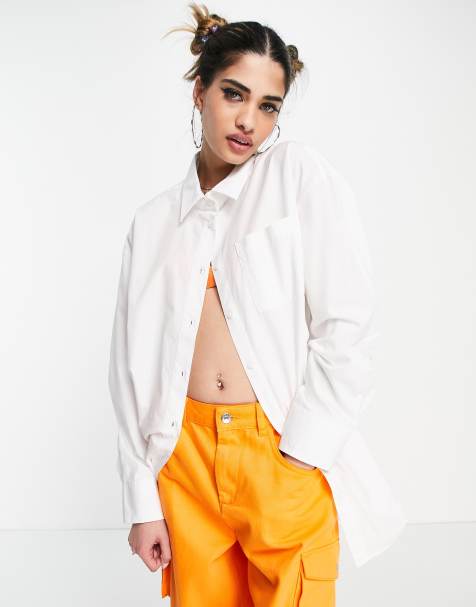 Asos camisa blanca outlet mujer