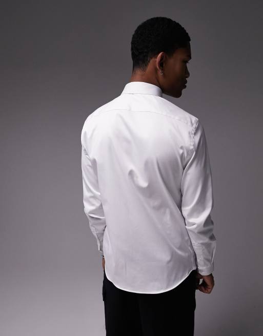 Camisa formal blanca hot sale